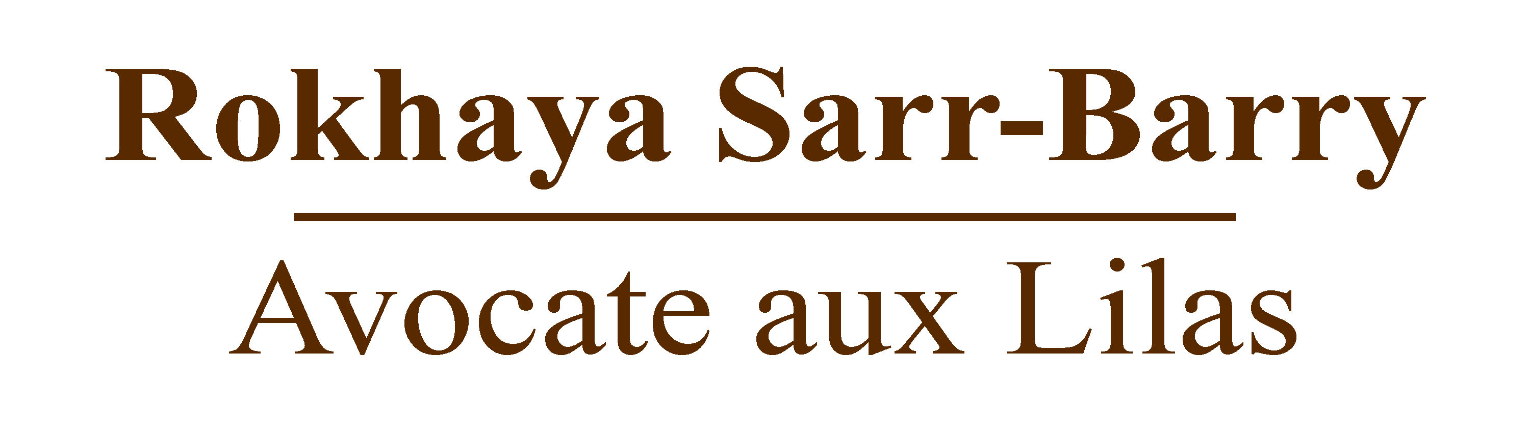 Rokaya Sarr Avocat Logo
